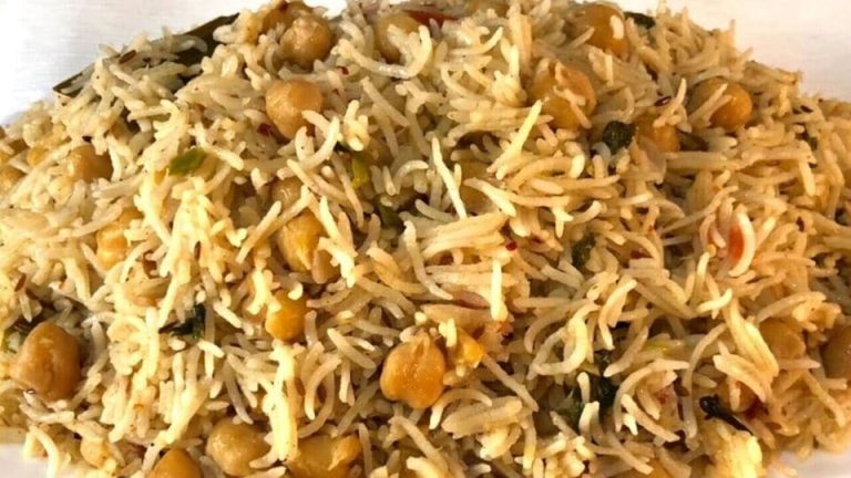 Chana Pulao : குழந்தைகள் விரும்பும் லன்ச் பாக்ஸ் ரெசிபி – சன்னா புலாவ்!