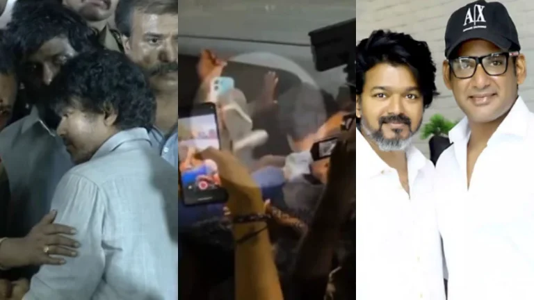 Vijay – விஜயகாந்த் உடலுக்கு அஞ்சலி செலுத்தியபோது விஜய் மீது காலணி வீச்சு.. விஷால் சொன்ன நச் பதில்