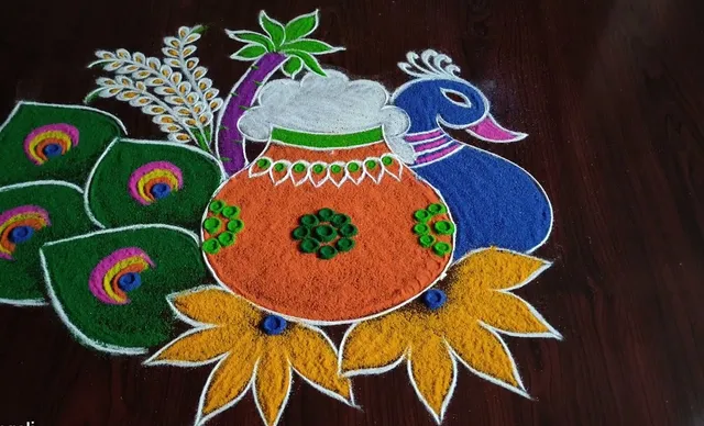 Pongal kolam designs 2024: உங்க வீட்டுக்கு லட்சுமி கடாட்சம் அளிக்கும் பொங்கல் ரங்கோலி டிசைன்ஸ்