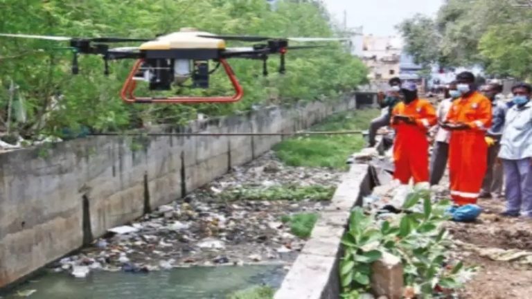 மீண்டும் ட்ரோன் மூலம் கொசுக்களை ஒழிக்க நடவடிக்கை..!