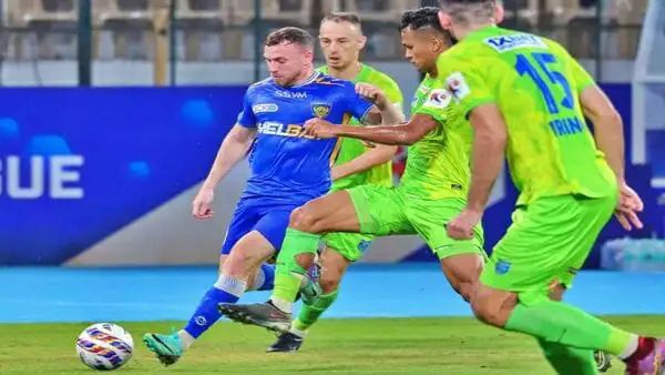 Chennaiyin FC: மூன்று தொடர் தோல்விகளுக்கு பிறகு கேரளா பிளாஸ்டர்ஸை வீழ்த்தியிருக்கும் சென்னையின் எஃப்சி ப்ளேஆஃப் வாய்ப்ப